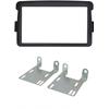 MASCHERINA AUTORADIO PHONOCAAR 03642 DOPPIO DIN DACIA Lodgy-Logan-Dokker-Duster-Sandero 12> RENAULT Captur NERO LUCIDO